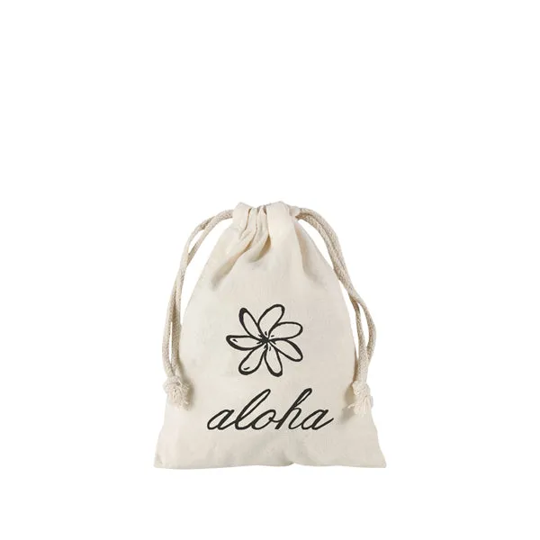 3"x5" Tiare Aloha Cursive Pouch