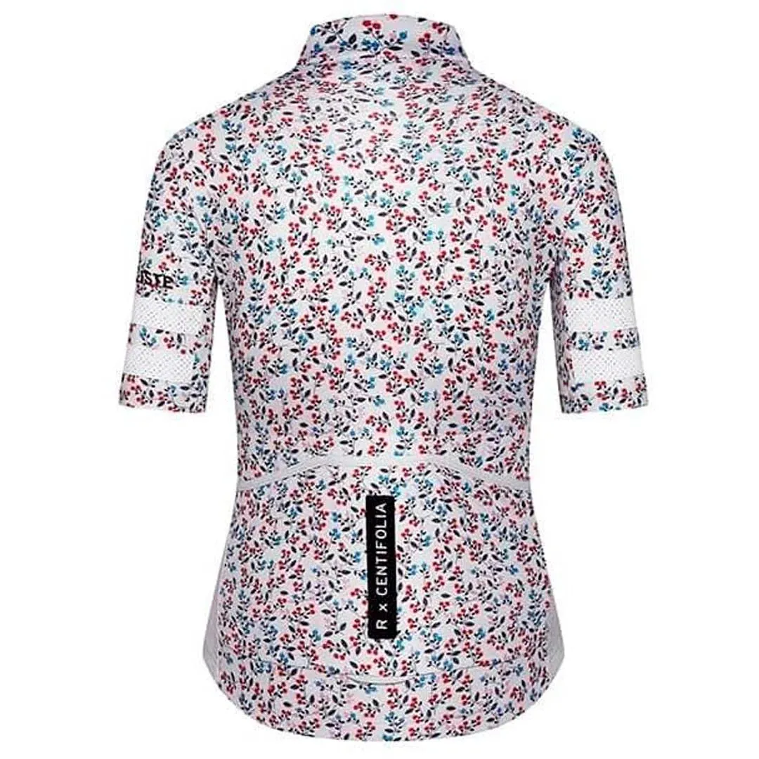 CAFE DU CYCLISTE Floriane Centifolia Women Jersey - Groseille